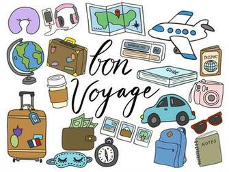 Traveling Clipart Wallpaper Transparent
