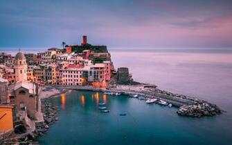 Wallpaper Italy Liguria Vernazza Desktop In