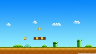 Super Mario Game Wallpaper