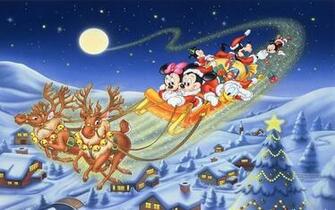 Mouse And Minnie Christmas Wallpaper Mickey