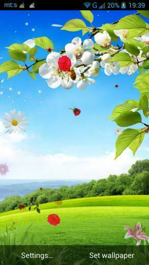 Spring Live Wallpaper Android Apps On Google Play