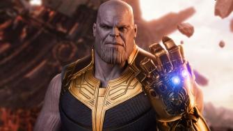 Wallpaper Thanos Avengers Infinity War Toy