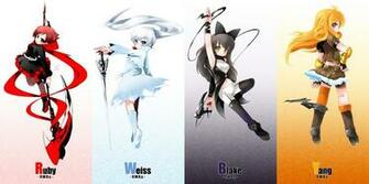 Blake Belladonna Yang Xiao Rwby Anime Chibi Girl HD Wallpaper Desktop
