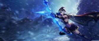 League Of Legends Ashe The Frost Archer 4k HD Desktop Wallpaper