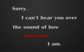 I Am Awesome Wallpaper