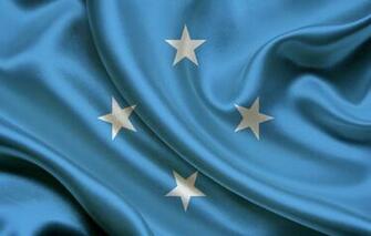 Wallpaper Flag Blue Texture Stars Satin