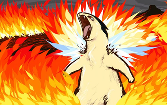 Typhlosion Blast Burn By Ishmam