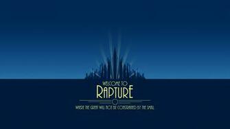 Rapture Bioshock Blue Wallpaper