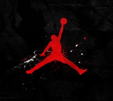Red And Black Jordan Wallpaper On
