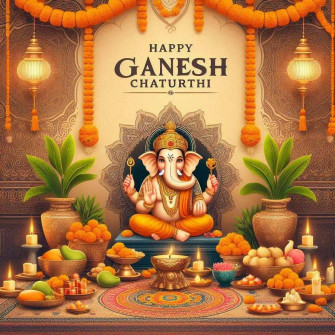 Happy Ganesh Chaturthi Wallpaper Image