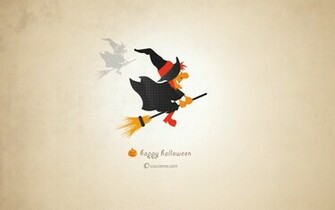 Halloween Witch Wallpaper Stock Photos