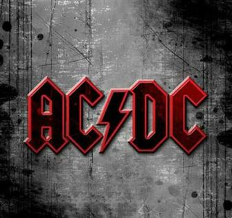 Ac Dc Logo Vector Grey Wallpaper