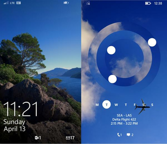 Windows Phone Lock Screen