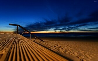 Sandy Beach Wallpaper