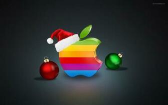 Apple Christmas Wallpaper
