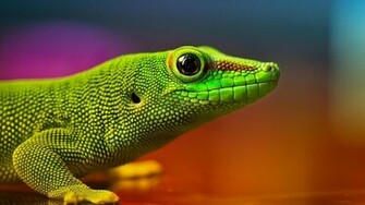 Green Lizard Wallpaper