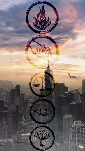 Divergent Amity Erudite Abnegation Dauntless Candor Wallpaper