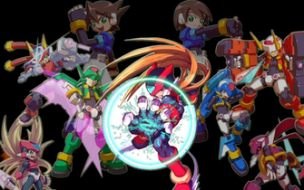 Megaman Zero Wallpaper Zx By