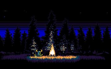 Video Games Night Pixel Art Retro Bit