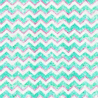 Chevron Pattern Girly Teal Pink Glitter Art Print By Trend