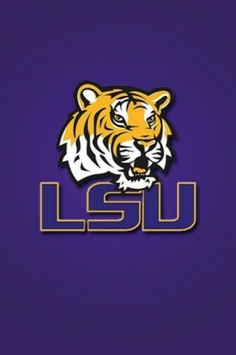 Purple And Gold Lsu iPhone Wallpaper