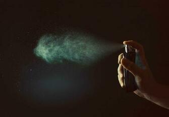 Fragrance Spray Hand Background PhotoHDx