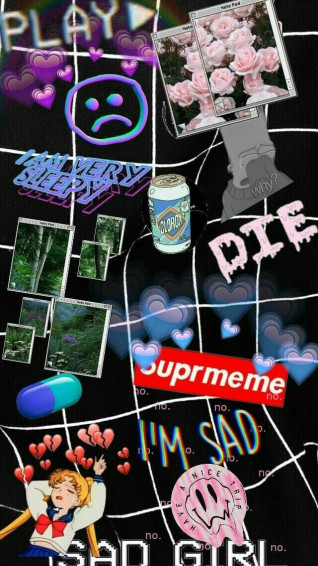 Aesthetic Wallpaper Edgy Baddie Background 3d