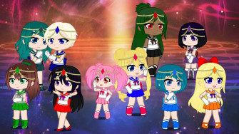 Sailor Moon And Gang By Aeakimlin