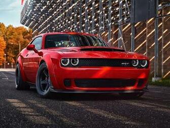 Dodge Challenger Srt Wallpaper Photo Flowers