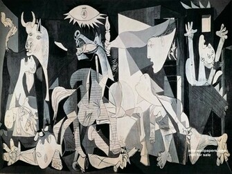 Guernica Wallpaper Poster C Pablo Picasso