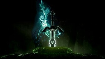 Wallpaper HD Espada En Roca Fondos De Pantalla