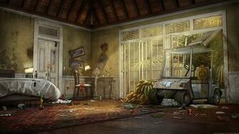 Archer Setting Hotel Room Computer Wallpaper Desktop Background