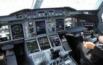 Airbus A380 Cockpit Layout
