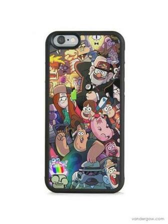 Gravity Falls Wallpaper iPhone Case From Vandergow