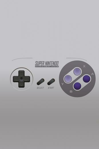 Super Nintendo Controller iPhone Wallpaper