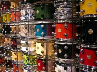 Pix For Dw Drums Wallpaper Color Drumsets Wall