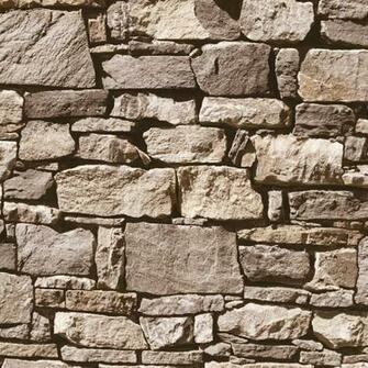 Mural Wallpaper Dry Stone Wall Murivamuriva