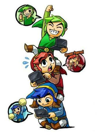 Triforce Heroes Artwork
