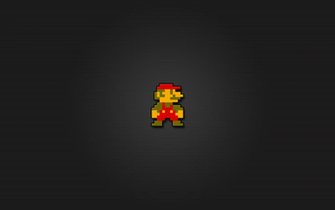 Bit Mario Wallpaper