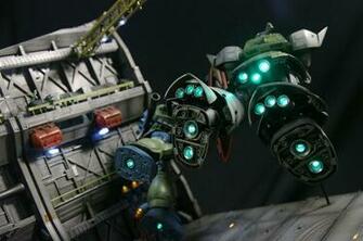 Diorama Gelgoog Zaku I Weathered Full Leds It S