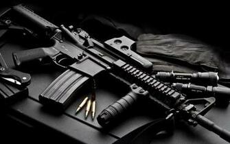 Guns Lying Down Desktop Pc And Mac Wallpaper