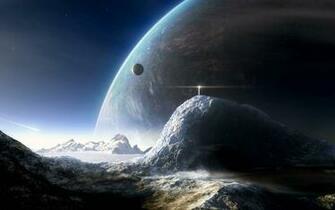 Universe And Planets Digital Art Wallpaper No