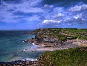 Beach Cornwall Wallpaper Wallpoper
