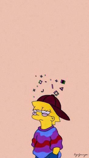 Wallpaper Aesthetic Cartoon Characters
