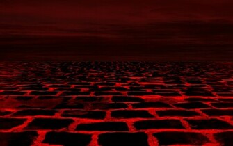 Hell Red And Black Wallpaper