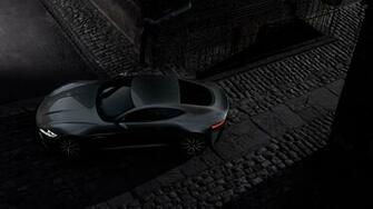 Wallpaper Aston Martin Db10 Black Top