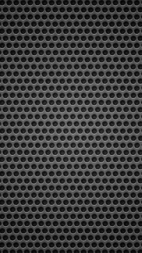 Black Background Metal Hole iPhone 5s Wallpaper