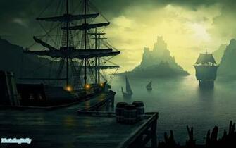 Pirate Ship Background