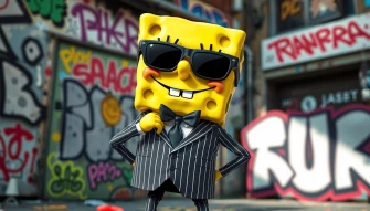 Gangster Spongebob Wallpaper