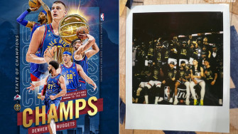 Avalanche Congratulate Denver Nuggets On Nba Championship
